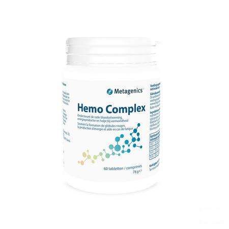 Hemocomplex Pot Comprimes 60 6887  -  Metagenics