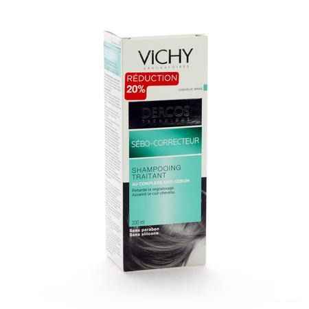 Vichy Dercos Sebo Correct. Vet Haar Shampoo 200 ml  -  Vichy