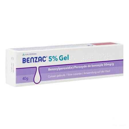 Benzac Ac 5% Gel 40g  -  Galderma Belgilux