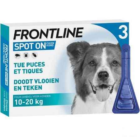 Frontline Spot On Hond 10-20kg et 3x1,34 ml