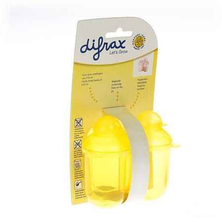 Difrax Drievaksdoosje Voor Melkpoeder 668  -  Difrax