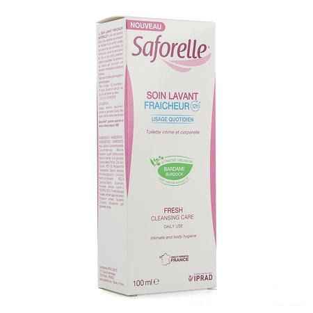 Saforelle Soin Lavant Fraicheur Flacon 100 ml