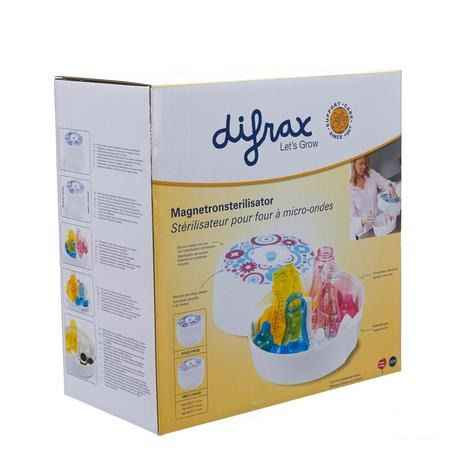 Difrax Sterilisateur Micro-ondes 968  -  Difrax
