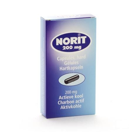 Norit 200 Capsule. 30 X 200 mg  -  Kela Pharma