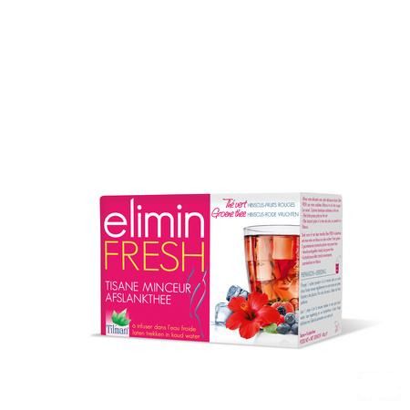 Elimin Fresh Hibiscus- Rode Vruchten Tea-bags 24  -  Tilman