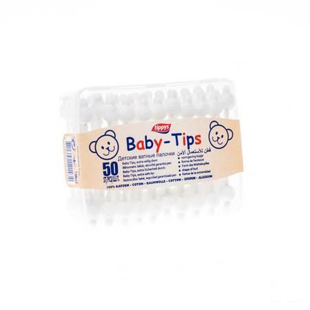 Tippys Baby Tips Coton Tiges 50  -  Zeno Phar