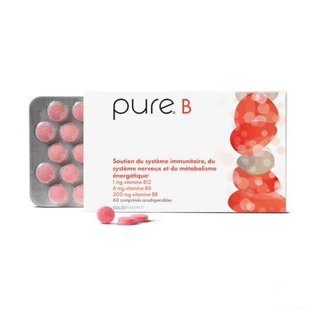 Pure B Comprimes Fondante 60  -  Solidpharma