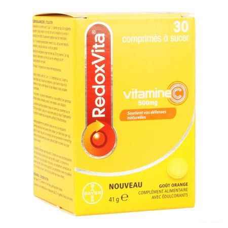 Redoxvita 500 mg Sinaas Zuigtabl 30