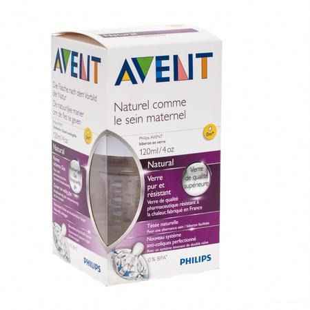 Philips Avent Zuigfles Glas 120 ml  -  Bomedys