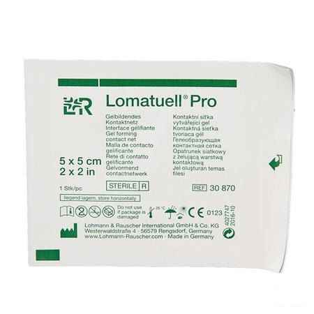 Lomatuell Pro Kompres Ster 5x 5cm 10 30870  -  Lohmann & Rauscher