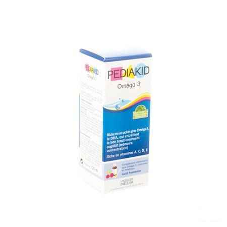 Pediakid Omega-3 Oplossing Drink Flacon 125 ml