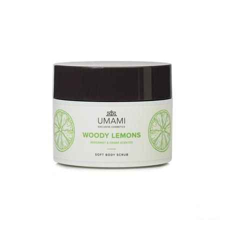 Umami Woody Lemons Bergamot&Ceder Body Scrub 250 ml