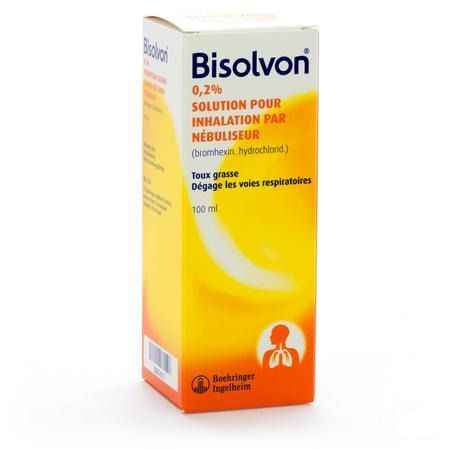 Bisolvon Oplossing Inhal 1x100 ml 2 mg/ml