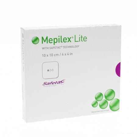 Mepilex Lite Dun Verband Sil Ster 10x10,00cm 5 284100  -  Molnlycke Healthcare