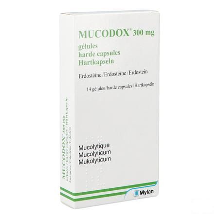 Mucodox 300 mg Capsule 14