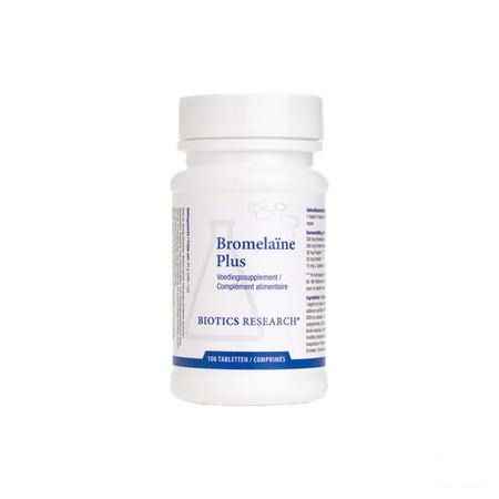 Biotics Bromelaïne Plus 100 tabletten  -  Energetica Natura