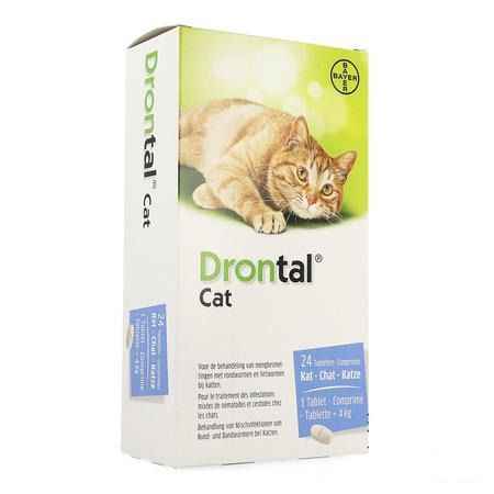 Drontal Katten Chats Tabletten 24