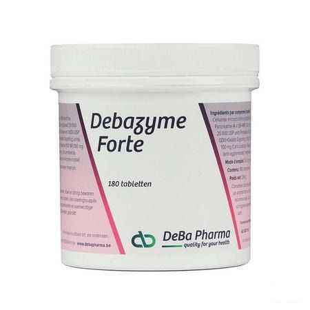 Deba-zyme Forte Comprimes 180  -  Deba Pharma