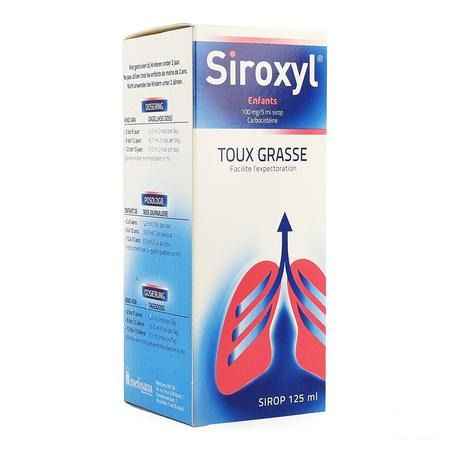 Siroxyl Sirop Enfants/kinderen 125 ml 100 mg/5 ml  -  Melisana