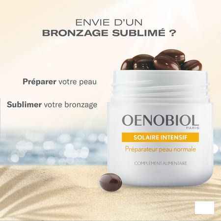 Oenobiol Cure Solaire Intensief Peau Normale 2x30 Capsule