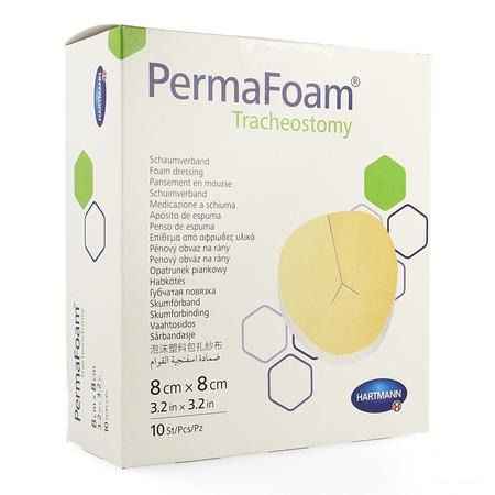Permafoam Tracheostomy 8,0X 8Cm 10 4094267  -  Hartmann