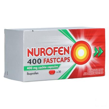 Nurofen 400 FastCapsule Capsule 30 X 400 mg