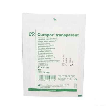 Curapor Transparant Steriel 10Cmx15Cm 25 13103  -  Lohmann & Rauscher