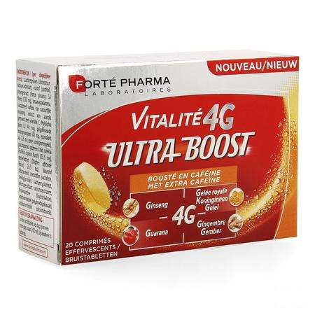 Vitalite 4g Ultra Boost Cafeine Tabletten 20  -  Forte Pharma
