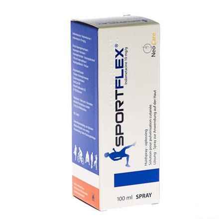 Sportflex 10 mg/g Huidspray 100 ml  -  EG