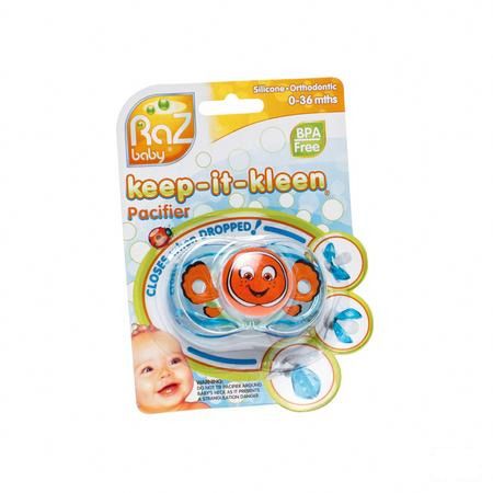 Raz Baby Keep It Clean Fospeen Finley Clown Fish  -  Solidpharma