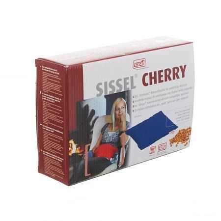 Sissel Cherry Coussin Noyaux Cerise 23x26cm Bleu  -  Sissel
