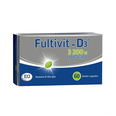 Fultivit-d3 3200IECapsule Zacht 60  -  EG