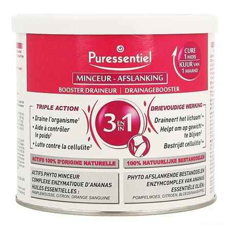 Puressentiel Minceur Booster Draineur 3en1 240 gr  -  Puressentiel