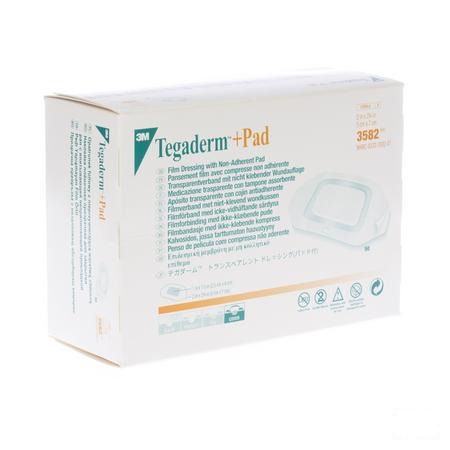 Tegaderm + Pad 3m Transp Steril 5cmx 7cm 50 3582  -  3M