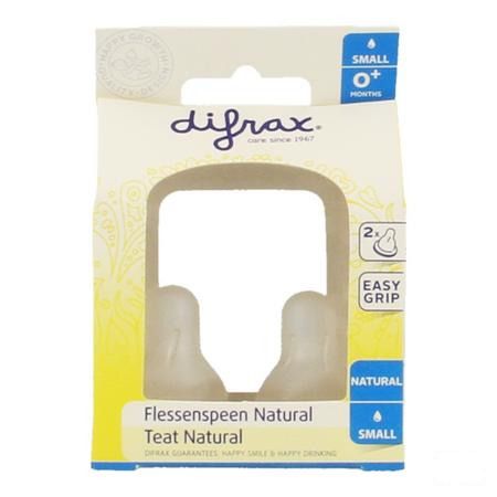 Difrax Flessenspeen Natural Small 671  -  Difrax