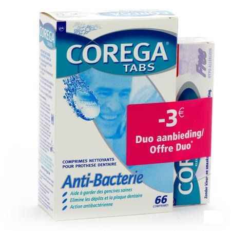 Corega Duo Free & Tabletten Antibact