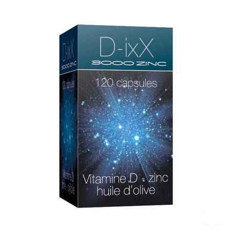 D-Ixx 3000 Zinc Softcaps 120  -  Ixx Pharma