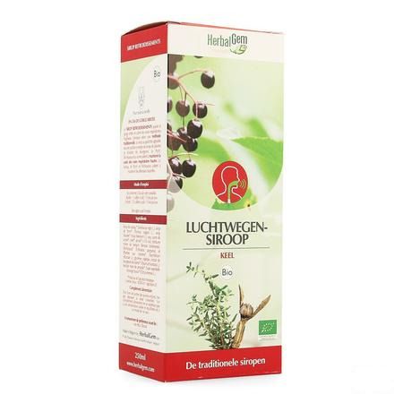 Herbalgem Verkoudheidssiroop 250 ml  -  Herbalgem