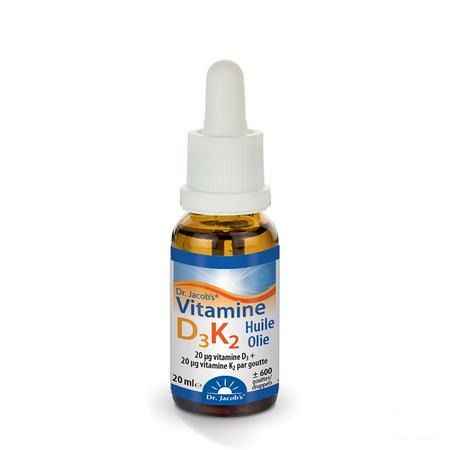 Vitamine D3 K2 Flacon 20 ml  -  Natura Medicatrix