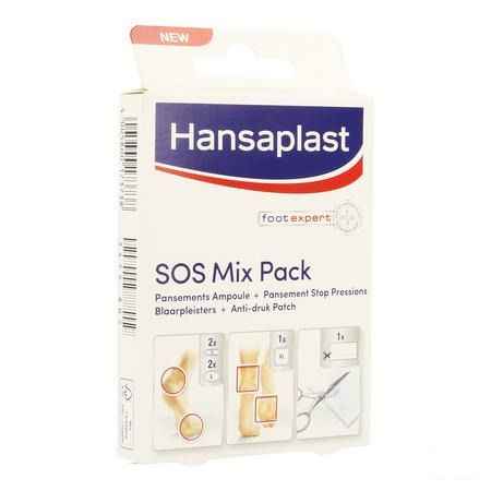 Hansaplast Sos Kit Blaarpleister Strip 6  -  Beiersdorf