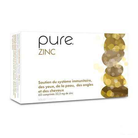 Pure Zinc Tabletten 60  -  Solidpharma