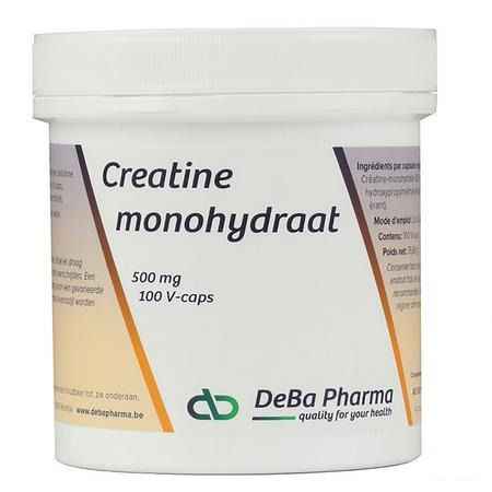Creatine Monohydraat Capsule 100x500 mg  -  Deba Pharma