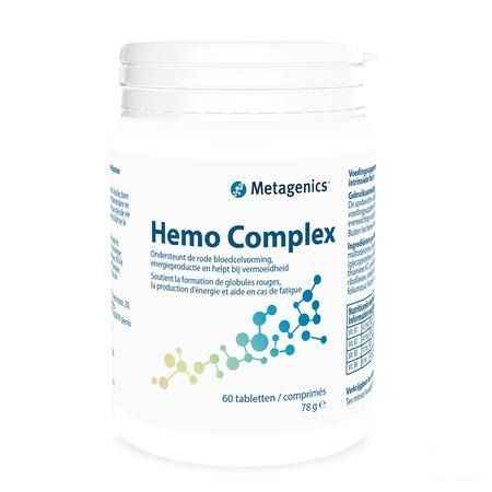 Hemocomplex Pot Comprimes 60 6887  -  Metagenics