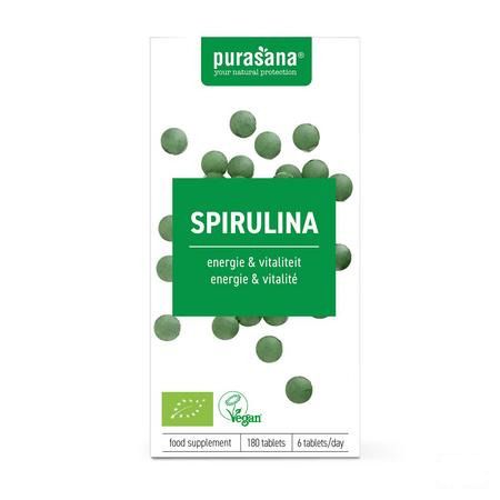 Purasana Spirulina Bio Tabletten 180