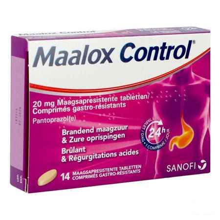 Maalox Control 20 mg Comprimes Gastro Resist 14