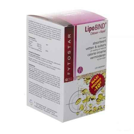 Fytostar Lipobind Chitosan Nopal Comprimes 120  -  Ocebio
