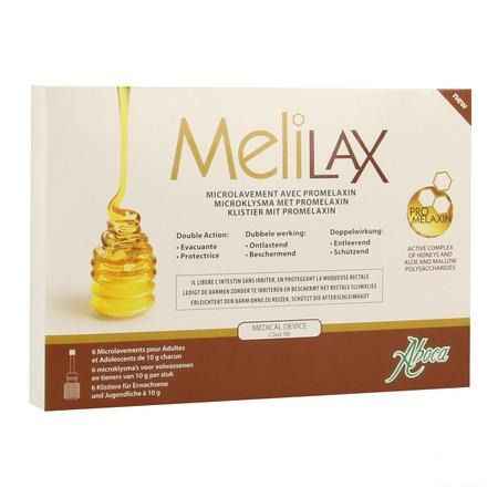 Melilax Microklysma 6x10 gr  -  Aboca
