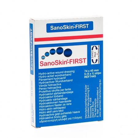Sanoskin First Gelpleister Ovaal N/st 5