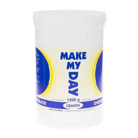 Make My Day Citroen Poeder Oplosbaar 1200 gr  -  Deba Pharma