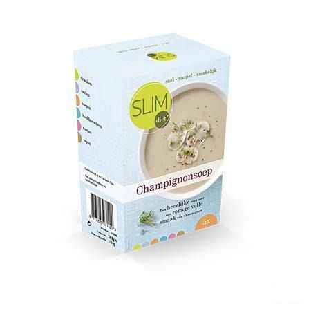 Slimdiet Veloute Champignons Sachets 5x25 gr  -  Slimdiet Bv